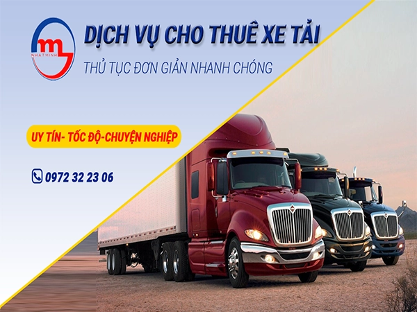 Dịch vụ cho thuê xe tải nhỏ chở hàng của vận tải Nhật Minh